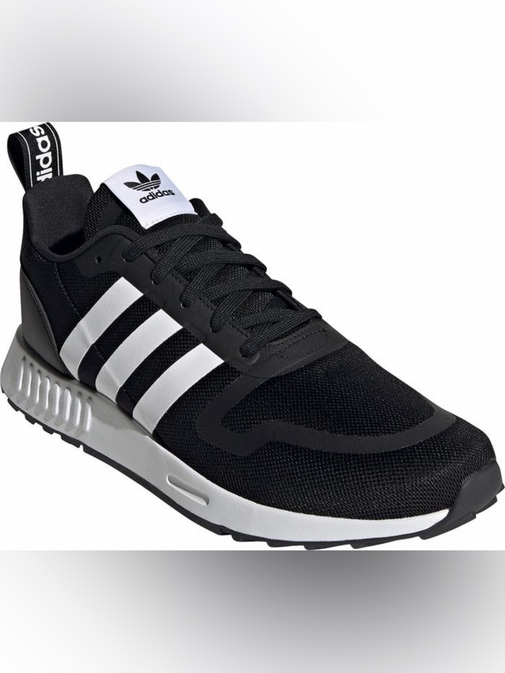 adidas Men’s Black & White Multix Sneaker Running Shoes (Excellent Condition) - Picture 4 of 14